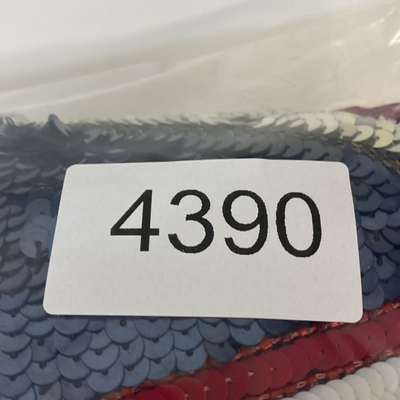 Vintage MODI Pure Silk USA Themed Jacket Pockets Large - Picture 13 of 13